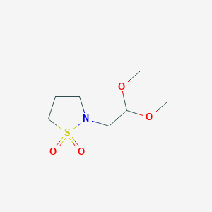 2-[2,2-Bis(methyloxy)ethyl]isothiazolidine 1,1-dioxide