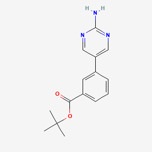 Tert-butyl 3-(2-aminopyrimidin-5-yl)benzoate