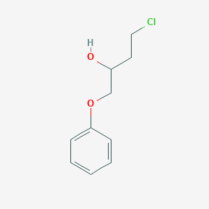 molecular formula C10H13ClO2 B8287901 4-Chloro1-phenoxy-2-butanol 