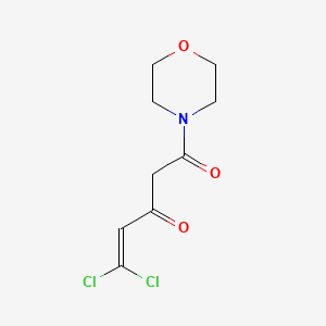 5,5-Dichloro-1-morpholinopent-4-ene-1,3-dione