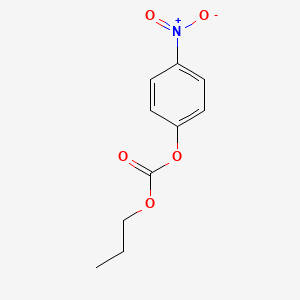 molecular formula C10H11NO5 B8288210 Carbonic acid, propyl 4-nitrophenyl ester 