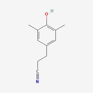 3-(3,5-Dimethyl-4-hydroxyphenyl)propionitrile