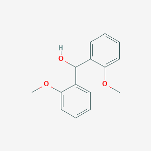 molecular formula C15H16O3 B8288248 Bis(2-methoxyphenyl)methanol CAS No. 77464-21-2