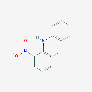 molecular formula C13H12N2O2 B8288259 (2-Methyl-6-nitrophenyl)phenylamine 