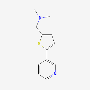 Dimethyl({[5-(pyridin-3-yl)thiophen-2-yl]methyl})amine