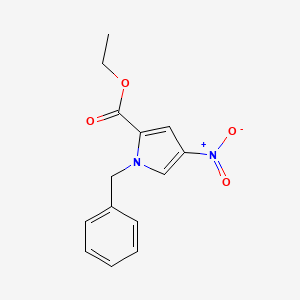 ethyl 1-benzyl-4-nitro-1H-pyrrole-2-carboxylate