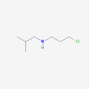 N-(3-chloropropyl)-2-methylpropan-1-amine