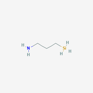 molecular formula C3H11NSi B8288658 3-Silylpropan-1-amine 