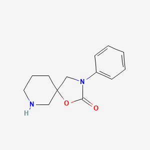 3-Phenyl-1-oxa-3,7-diazaspiro[4.5]decan-2-one