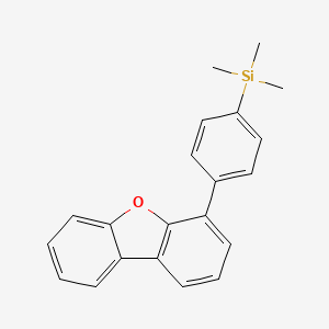 (4-Dibenzofuran-4-yl-phenyl)-trimethylsilane