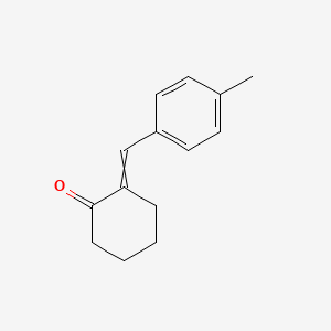 2-[(4-Methylphenyl)methylidene]cyclohexan-1-one