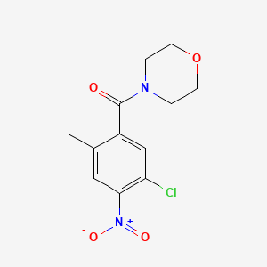 (5-Chloro-2-methyl-4-nitrophenyl)(morpholino)methanone