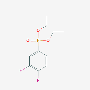 molecular formula C10H13F2O3P B8289121 Diethyl (3,4-Difluorophenyl)phosphonate 