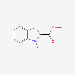 (2S)-1-methylindoline-2-carboxylic methyl ester