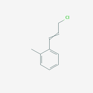 molecular formula C10H11Cl B8289269 2-Methyl-cinnamyl chloride 