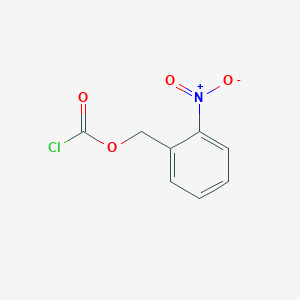 molecular formula C8H6ClNO4 B8289281 o-Nitrobenzyl chloroformate 