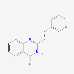 2-(2-(3-Pyridyl)Vinyl)Quinazolin-4-One