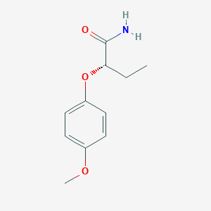 (2S)-2-(4-Methoxyphenoxy)butanamide