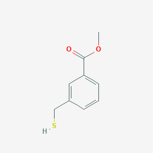 molecular formula C9H10O2S B8289363 Methyl 3-mercaptomethylbenzoate 