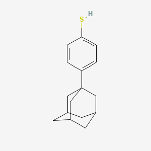 molecular formula C16H20S B8289415 4-(1-Adamantyl)-thiophenol 