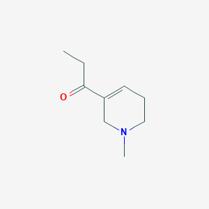 1-(1,2,5,6-Tetrahydro-1-methyl-3-pyridinyl)-1-propanone