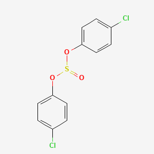 molecular formula C12H8Cl2O3S B8289440 Bis-(p-chlorophenyl)sulfite 