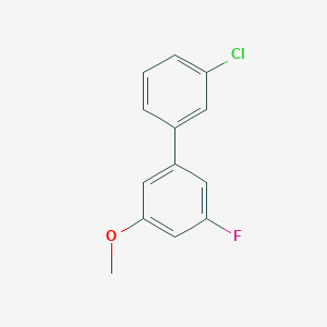 3'-Chloro-3-fluoro-5-methoxy-1,1'-biphenyl