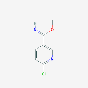 Methyl 6-chloronicotinimidate