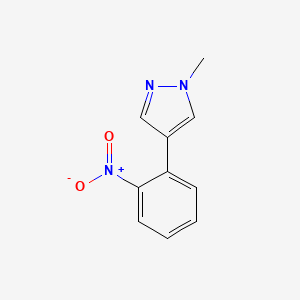 1-Methyl-4-(2-nitrophenyl)-1H-pyrazole