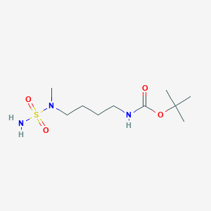 Tert-butyl{4-[(amino-sulfonyl)(methyl)amino]butyl}carbamate