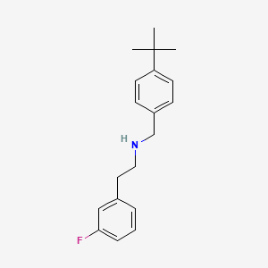 (4-Tert-butyl-benzyl)-[2-(3-fluoro-phenyl)-ethyl]-amine