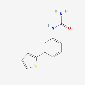 1-(3-(Thiophen-2-yl)phenyl)urea