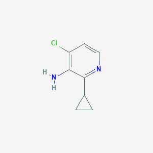 4-Chloro-2-cyclopropylpyridin-3-amine