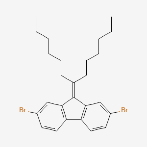 2,7-Dibromo-9-(bishexyl-methylene)fluorene