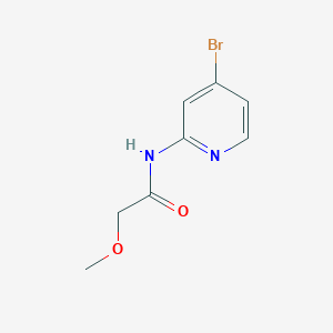 molecular formula C8H9BrN2O2 B8290043 N-(4-bromopyridin-2-yl)-2-methoxyacetamide 