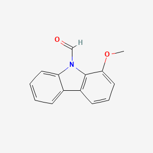 molecular formula C14H11NO2 B8290122 N-Formyl-1-methoxy-9H-carbazole 