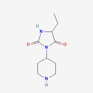 5-Ethyl-3-piperidin-4-ylimidazolidine-2,4-dione
