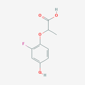 2-(2-Fluoro-4-hydroxyphenoxy)propionic acid