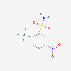 2-Tert-butyl-5-nitrobenzene-1-sulfonamide