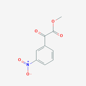 molecular formula C9H7NO5 B8290391 Methyl 3-nitrophenylglyoxylate 