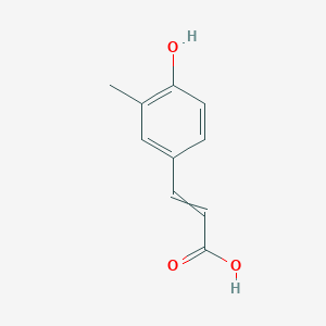 molecular formula C10H10O3 B8290478 3-Methyl-4-hydroxycinnamic acid 