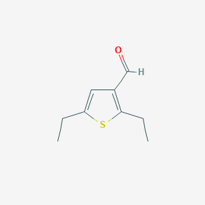 2,5-Diethylthiophene-3-carboxaldehyde