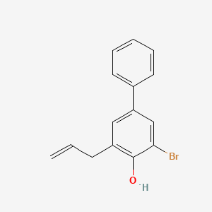 3-Allyl-5-bromobiphenyl-4-ol