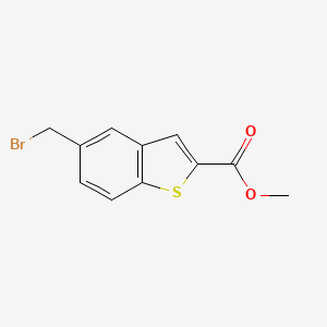 5-Bromomethylbenzo[b]thiophene-2-carboxylic acid methyl ester