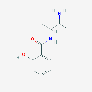 molecular formula C11H16N2O2 B8290632 N-(3-aminobutan-2-yl)-2-hydroxybenzamide 
