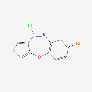 7-Bromo-10-chloro-thieno[3,4-b][1,5]benzoxazepine