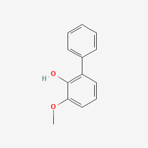 molecular formula C13H12O2 B8290805 2-Methoxy-6-phenylphenol 