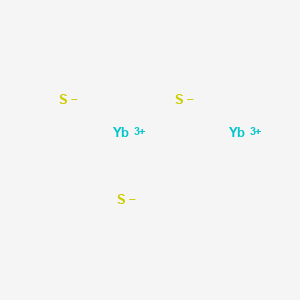 molecular formula Yb2S3 B082910 Ytterbium sulfide (Yb2S3) CAS No. 12039-20-2