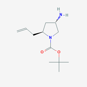 (2S,4S)-1-Boc-2-allyl-4-aminopyrrolidine