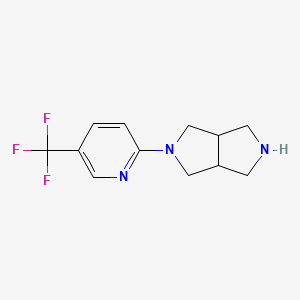 2-(5-(Trifluoromethyl)pyridin-2-yl)octahydropyrrolo[3,4-c]pyrrole